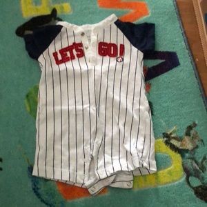 Baseball Shorts Onesie
